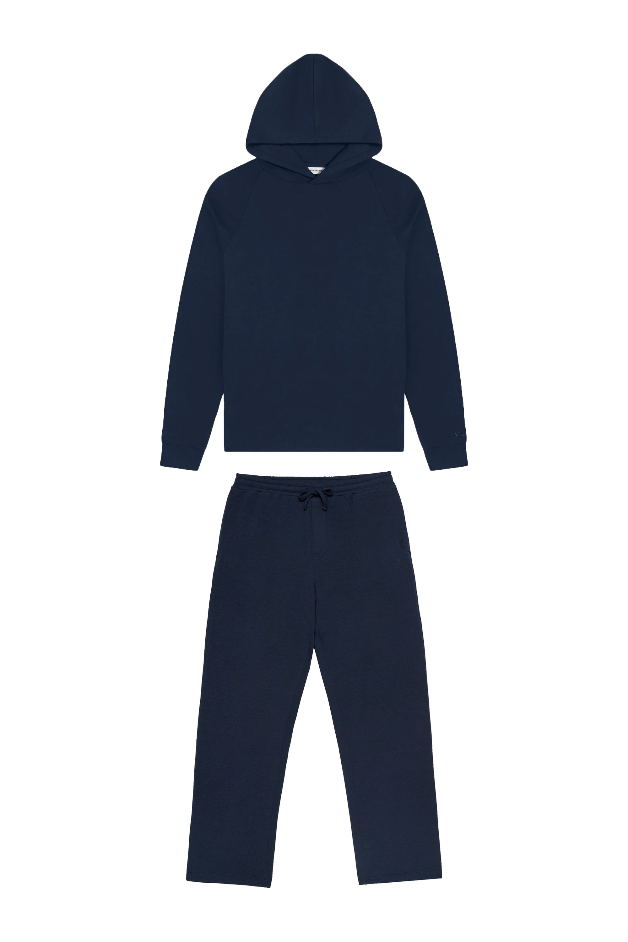 Luxury Lounge Straight Pant Hoodie Set